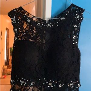 Black homecoming dress